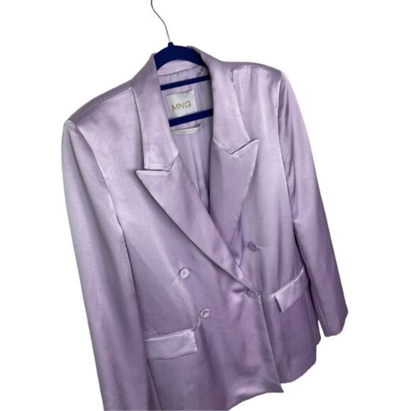 Mango Lavender Blazer - Picture 6 of 14